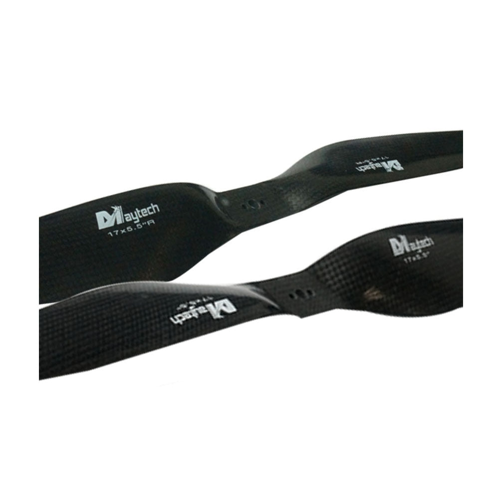 MAYRC MTCP1755T 17x5.5CW and CCW Carbon Propellers for T Motor Type Agriculture Photography Drones