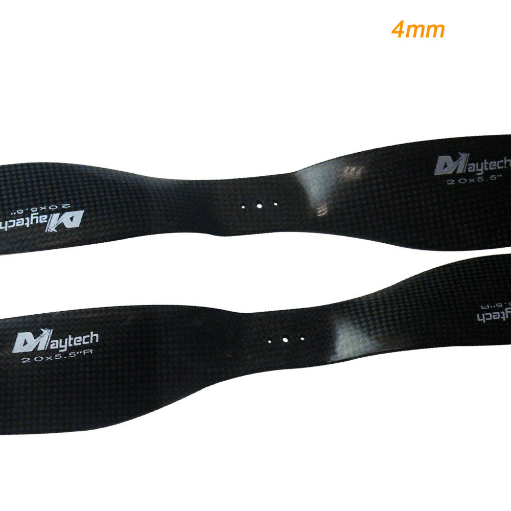MAYRC 20.0x5.5Inch Carbon Fiber Composite Propeller for Heabvy RC Fixed Wing Gas Plane