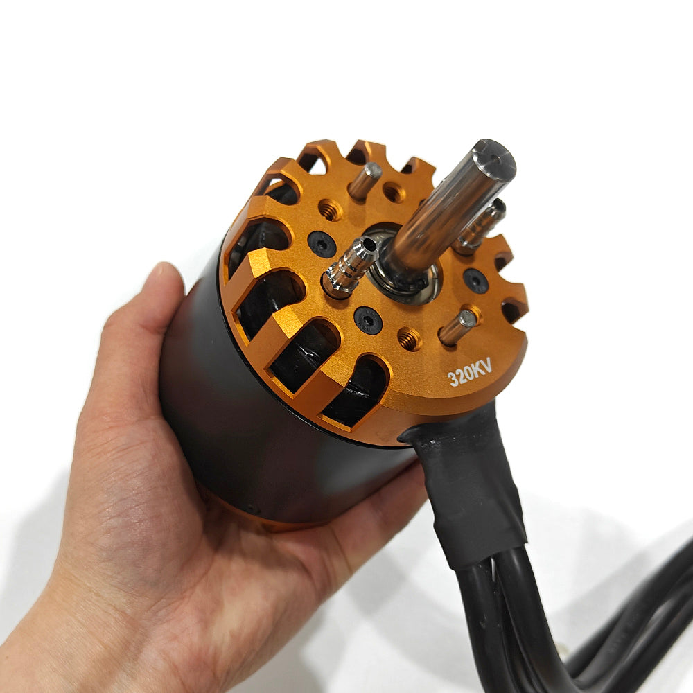 MAYRC 8392 320KV Outrunner Sensorless Motor with Water Cooling for Yacht RC Boat Diver Propulsion Vehicle