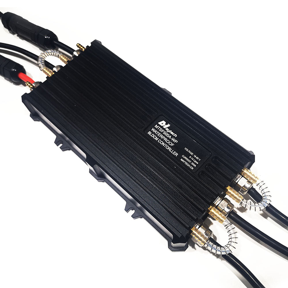 MAYRC Waterproof ESC Kit 500A 6-14S &120KV 200KV Motor 85165 120116 120180 18.8KW Engine with Water Cooling