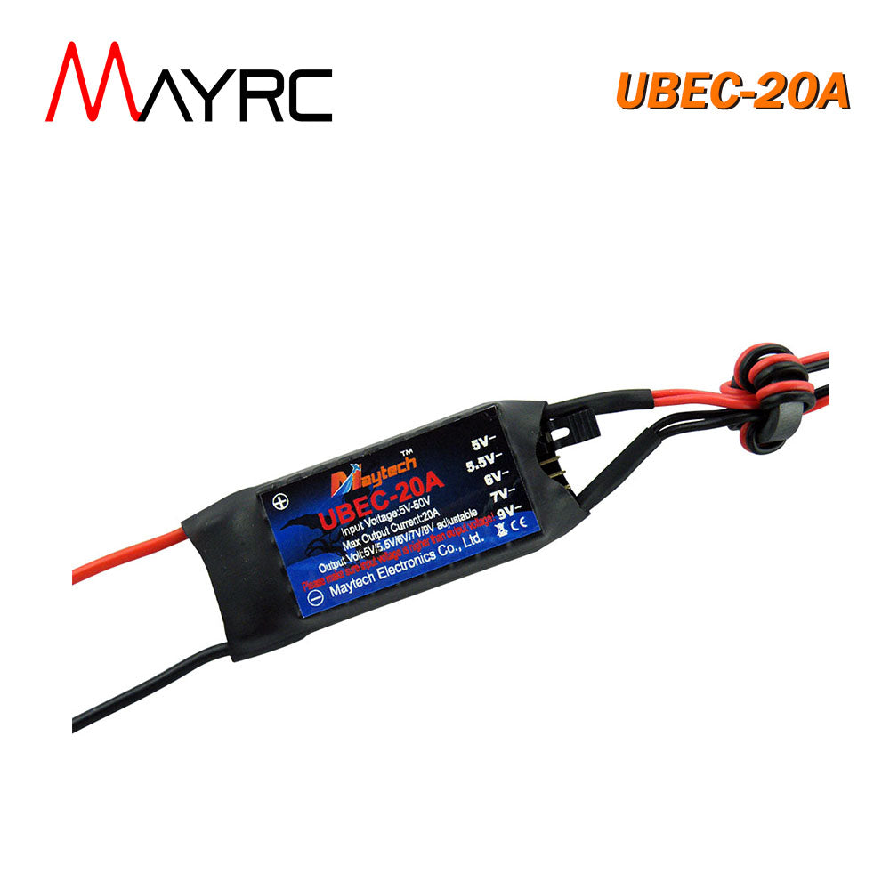 MAYRC 4A 5A 6A 20A UBEC 12V 20V Brushless ESC for Baitboats/DIY Drone/Eletric Skateboard/Monster Trucks