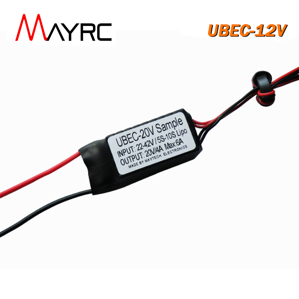 MAYRC 4A 5A 6A 20A UBEC 12V 20V Brushless ESC for Baitboats/DIY Drone/Eletric Skateboard/Monster Trucks