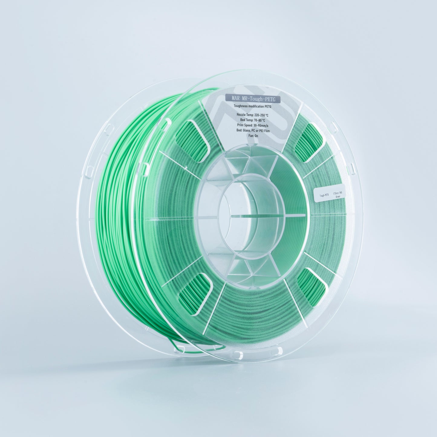 Mayrc Green PETG Filament 1kg For 3D Printer 1.75MM Good Toughness 100% no Bubble With Spool Consumable Material