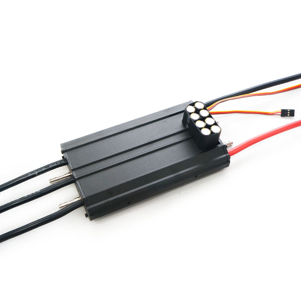 Maytech 300A ESC Speed Controller with Water-cooling Aliminum Case for Electric Surfboard Efoil Hydrofoil Boat Kayak