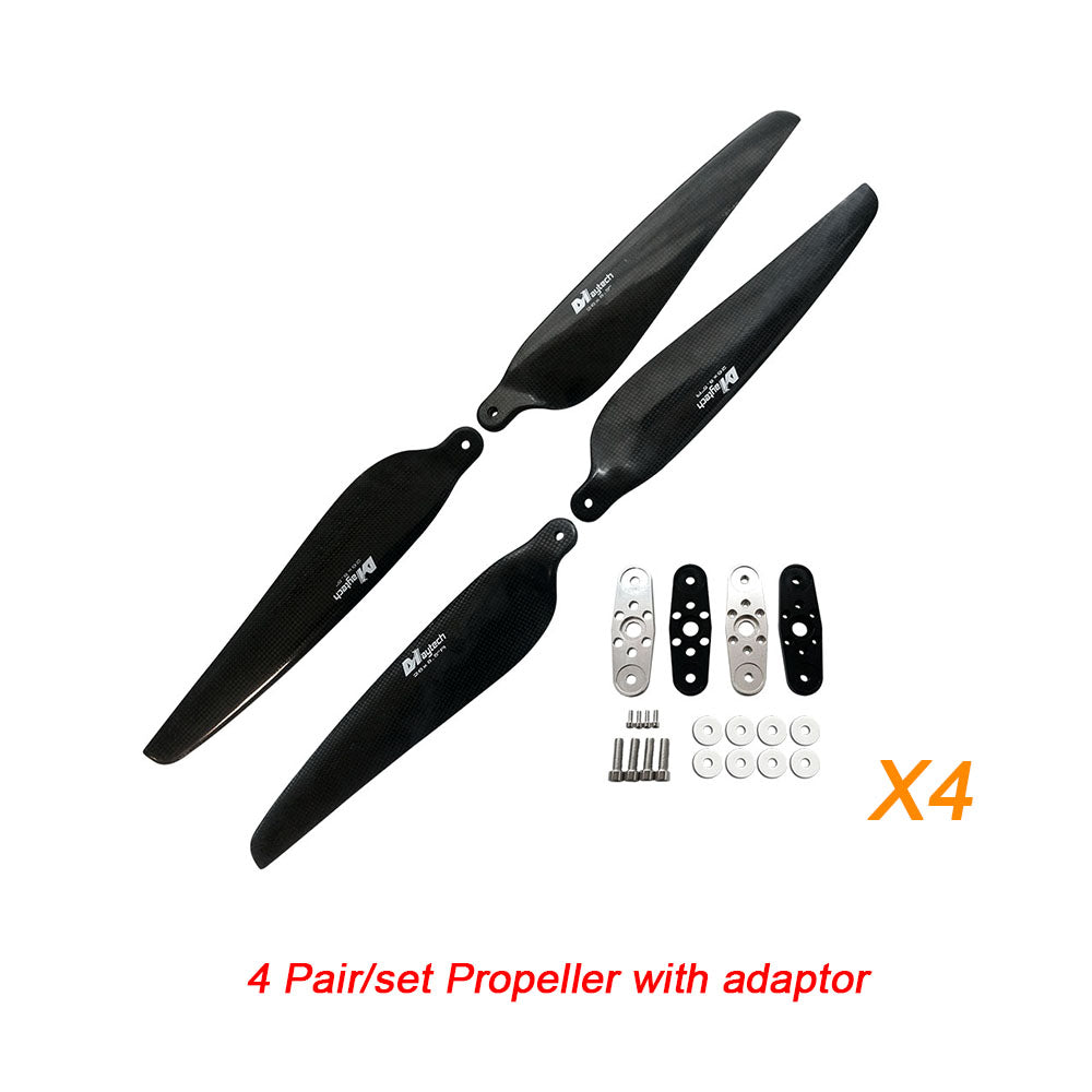MAYRC 26.0x8.5Inch T-Motor Carbon Fold-Blade Balsa Wood Propeller for RC Crop Protection Airplane