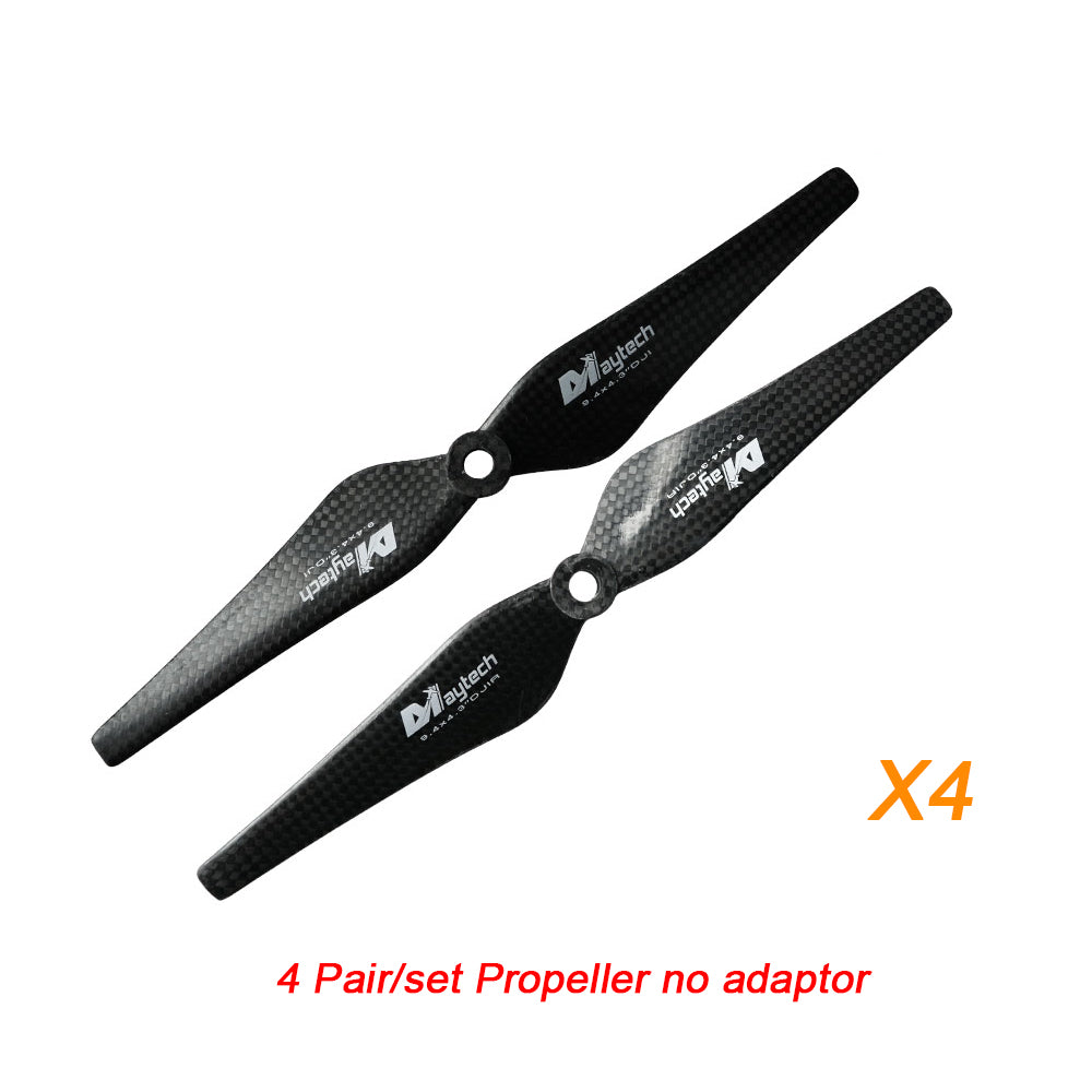 MAYRC 9.4x4.3Inch DJI Center Hole Carbon Fiber Propeller for Phantom 2 Vision and Phantom