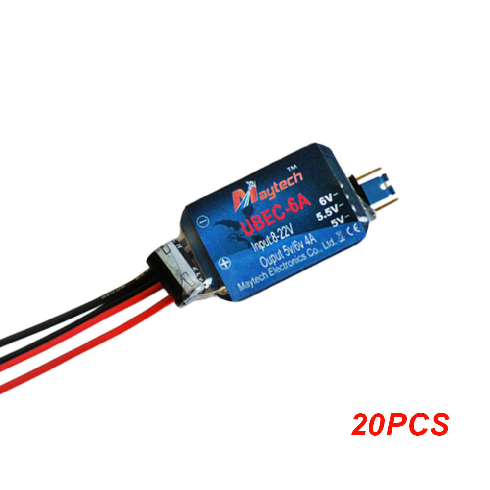 1/20PCS MAYRC 6A UBEC Brushless ESC Adjustable with A Jumper for RC Boat/Skateboard Trucks/E Board/Sport