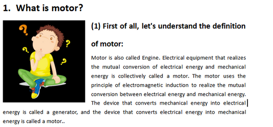 How to Choose a Auitable Motor, This Article Tells You