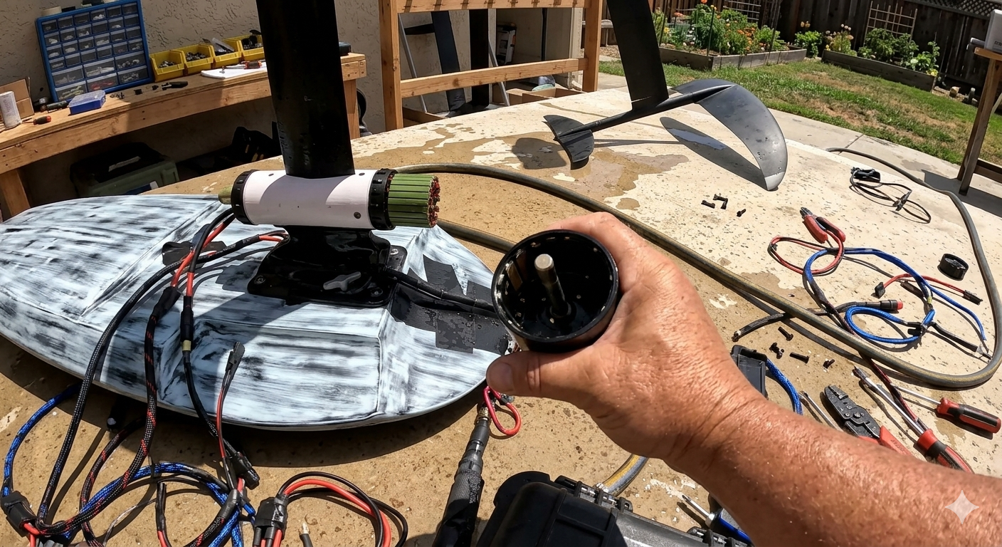 Maintainance of Maytech 6579 Foil Assist Motor !
