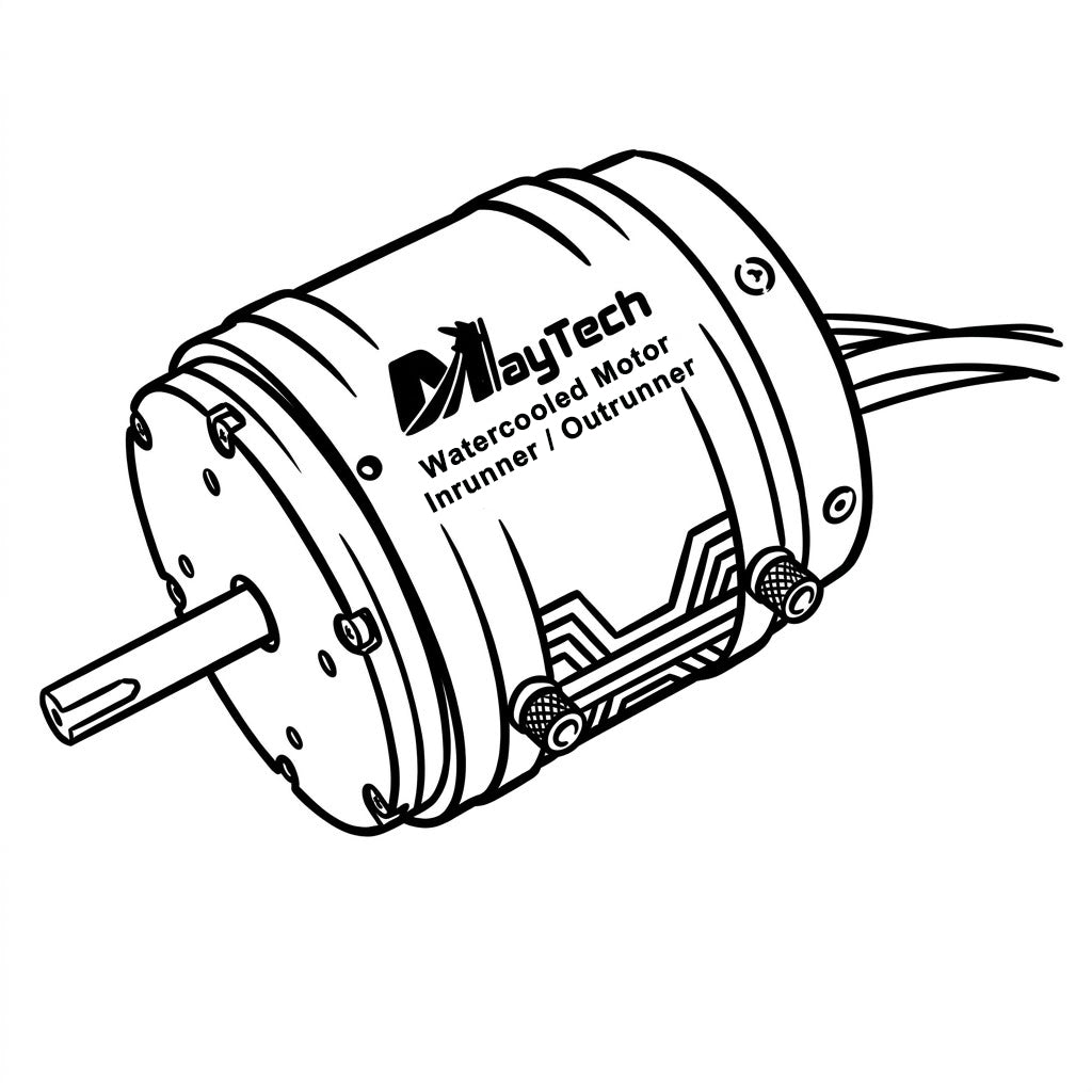 Inrunner /Outrunner Watercooled Motor