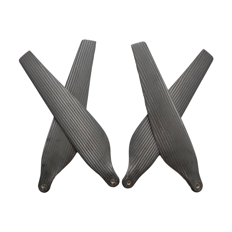 34.7'’ x 11‘’ Inch 34711 Foldable Blades for Hobbywing X9 CW CCW Agricultural Drone Propulsion System PMI Aviation Bubble + Carbon Fiber Composite Propeller