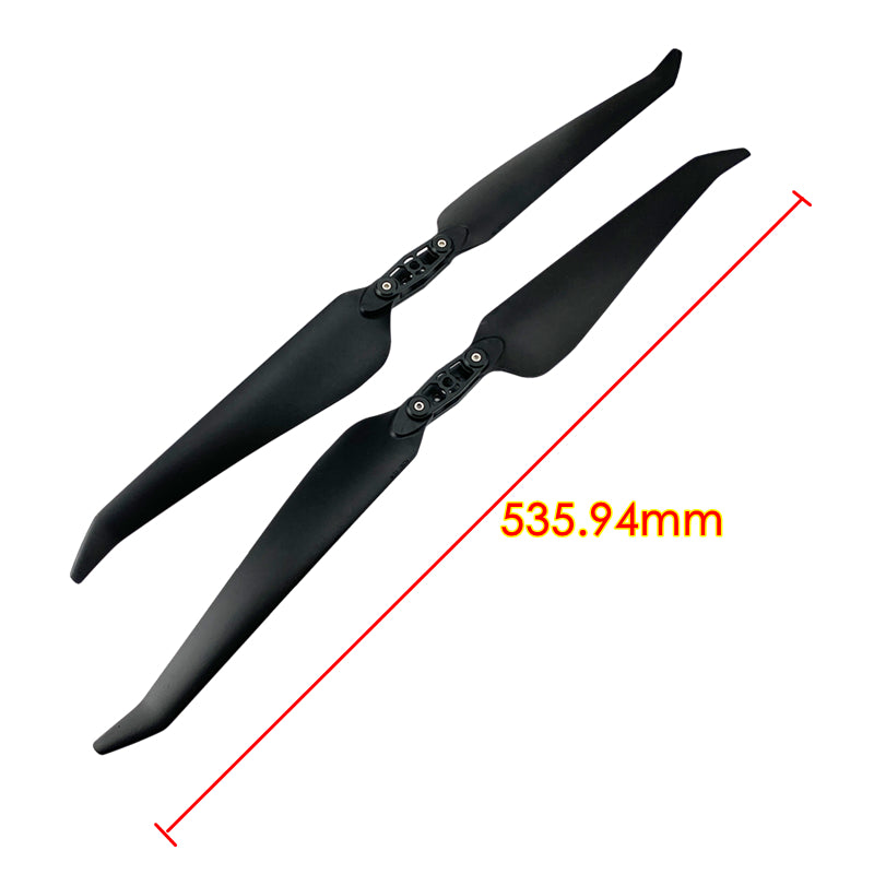 21'' x 10'' Inch 2110 Folding Propeller for DJI Matrice M300 M600 CW CCW Nylon Carbon Composite Blades with Paddle Clamp