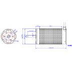 MAYRC 58113 530KV 5.5KW High RPM Sensorless Brushless Motor for Electric Boat Drives E-surfboard Jetsurf
