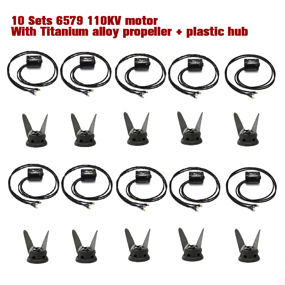In Stock Pro Foil Assist Motor 6579 Outrunner Waterproof Motor 5.5KW 41kg Thruster for Tow Boogie Efoil
