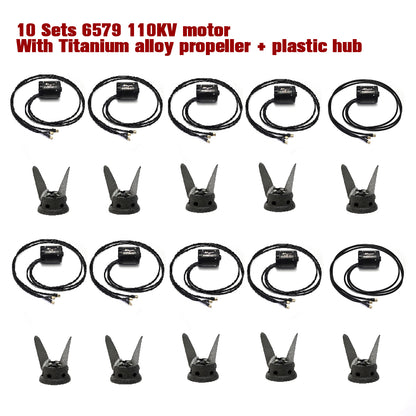 In Stock Pro Foil Assist Motor 6579 Outrunner Waterproof Motor 5.5KW 41kg Thruster for Tow Boogie Efoil