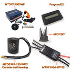 MAYRC Foil Assist Kit 160A 32BIT ESC 140KV 150KV 6374 6384 Motor with Water-cooled and Propeller for Boat