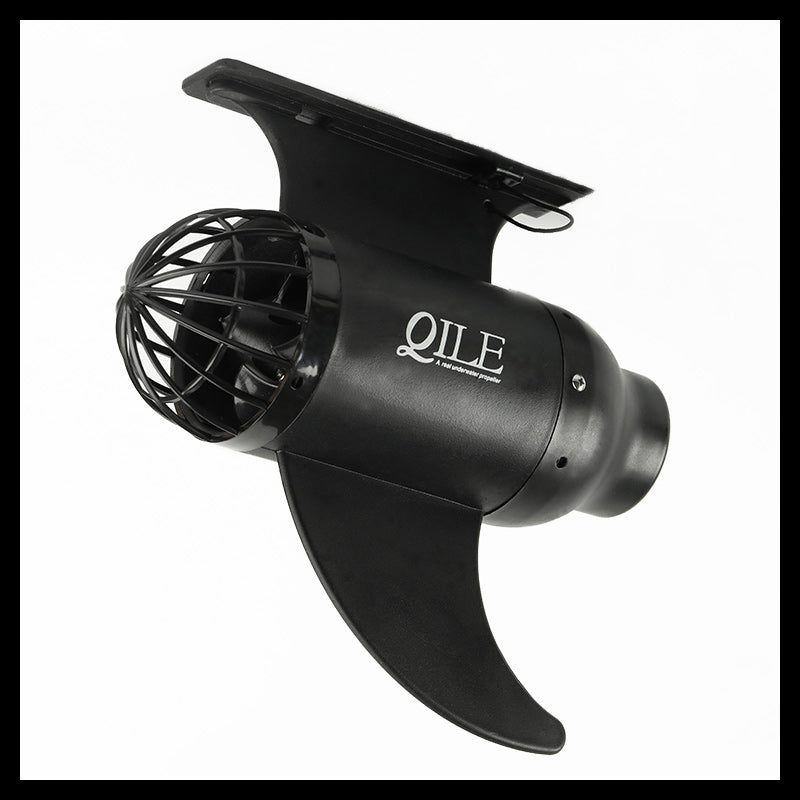 Electric SUP Board Booster Kit QILE Fin Motor ESC Battery Set Steerable for Electric Paddle Kayak Board