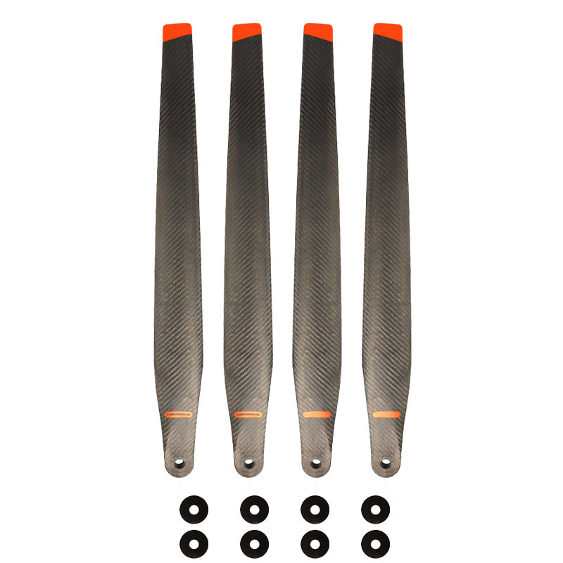 56'' x 27'' Inch 5627 Folding Propeller for DJI T60 Agricultural Drone  CW CCW PMI Aviation Bubble + Carbon Fiber Composite Blades