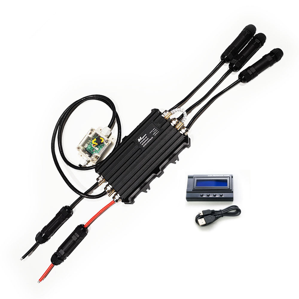 Maytech IP68 Waterproof & Watercooled 300A 60V ESC Marine BLDC Controller for Electric Surfboard Small Boat Jetsurf
