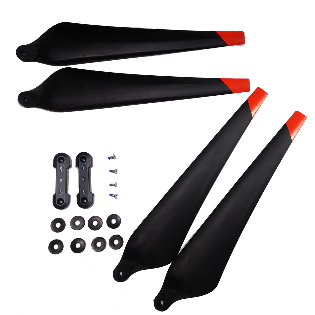 38'' x 20'' Inch 3820 Folding Propeller for DJI Agras T30 Sprayer Drone  CW CCW Nylon Carbon Composite