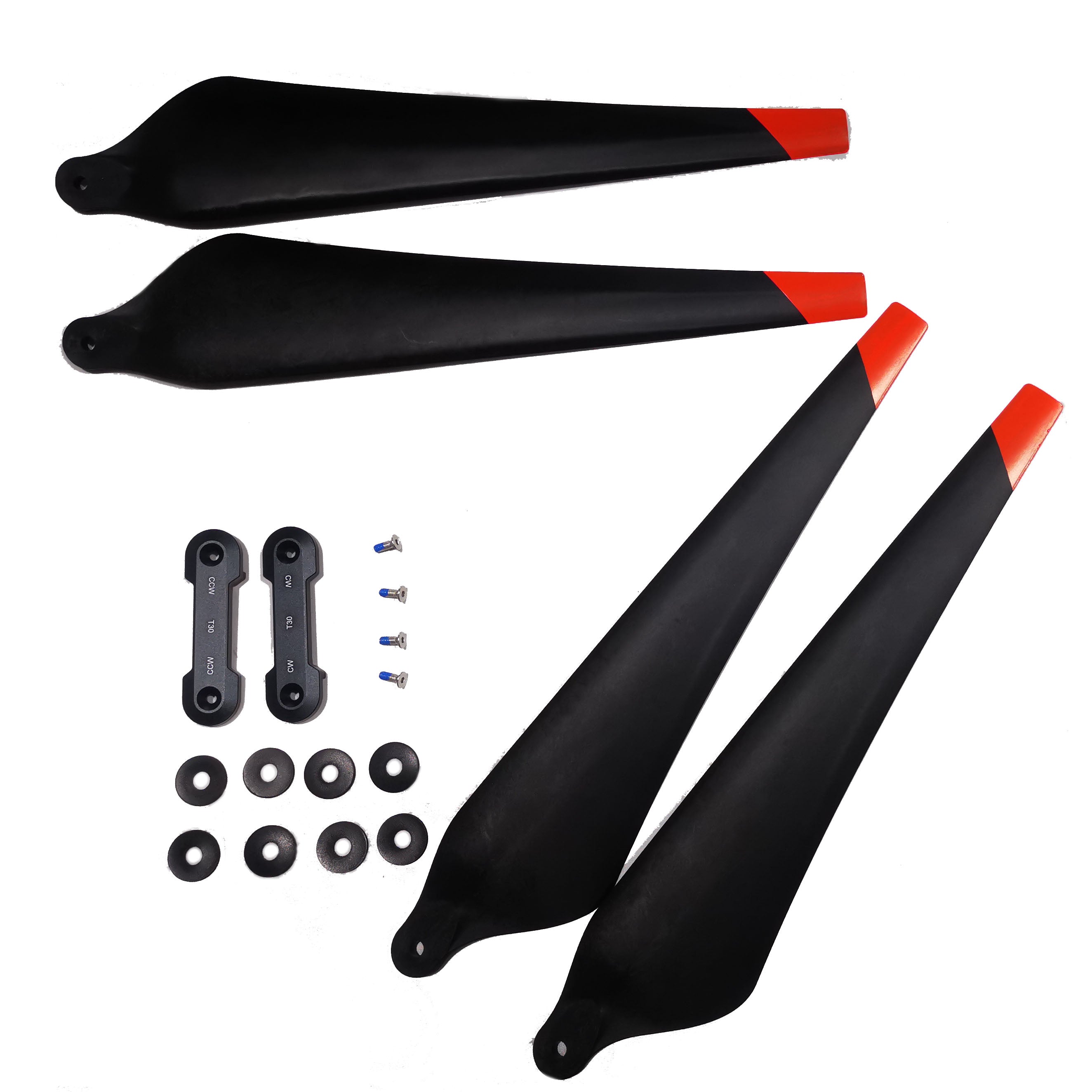 38'' x 20'' Inch 3820 Folding Propeller for DJI Agras T30 Sprayer Drone  CW CCW Nylon Carbon Composite