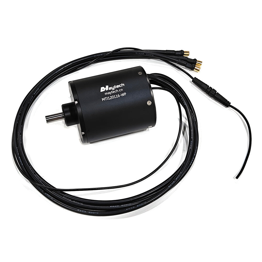 Maytech Inrunner Waterproof Motor 120116 150KV Peak 18KW Powerful Engine for Electric Surfboard Jet Propulsion System