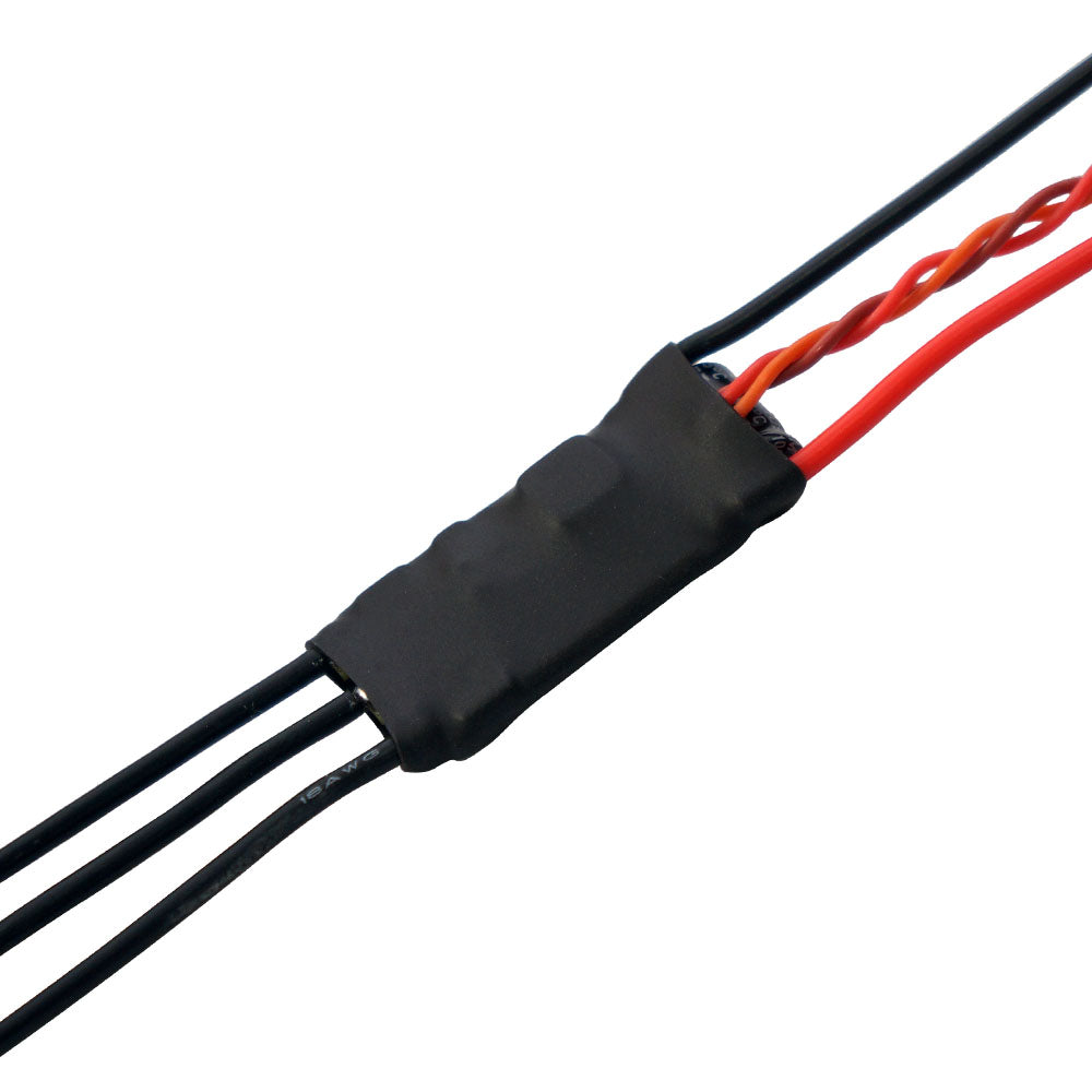 Maytech 25A 2-4S SBEC 5.5V/4A Brushless ESC MT25A-SBEC-FP32 with Falcon Pro 32bit Firmware for RC Fixed Wing Airplanes / Helicopter