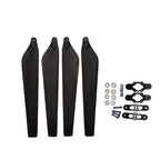 28'' x 8.0'' Inch 2880 Folding Propeller for DJI E5000 / E7000 Propulsion System CW CCW PMI Aviation Bubble + Carbon Fiber Composite