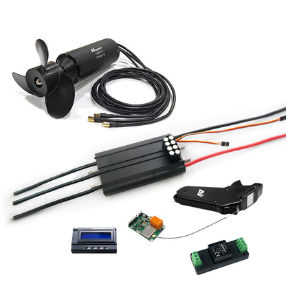 Maytech Efoil Kit MTI65162 Motor + 300A Water-cooled ESC + MTSKR1905WF V2 Remote Electric Foil Surfboard Hydrofoil Kit