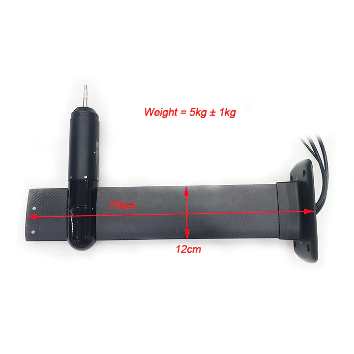 MAYRC Wing Mast Including Waterproof Motor for Surfboarding Efoil Waterproof Underwater Propulsion Rescue Board