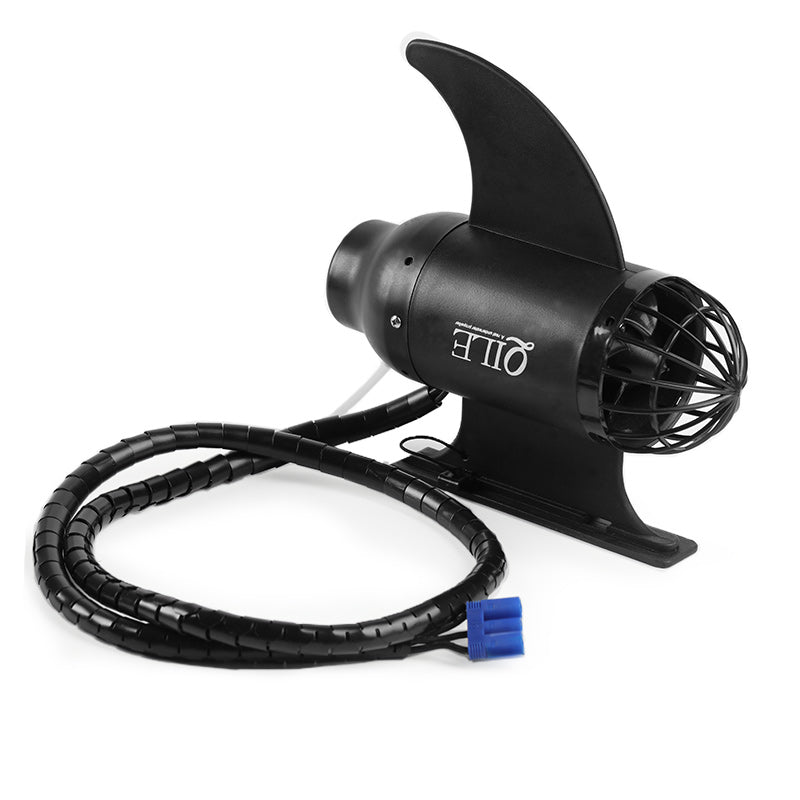 Electric SUP Board Booster Kit QILE Fin Motor ESC Battery Set Steerable for Electric Paddle Kayak Board