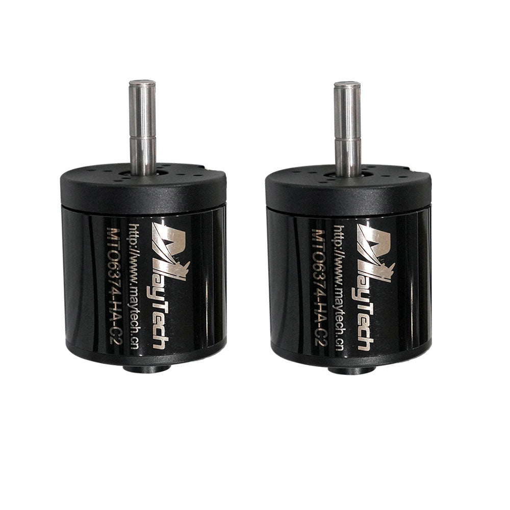 In Stock Maytech 6374 Sealed Cover 10mm Shaft BLDC Motor 170KV / 190KV / 90KV for ESK8 Combat Robotics Ebike Conversion Unit