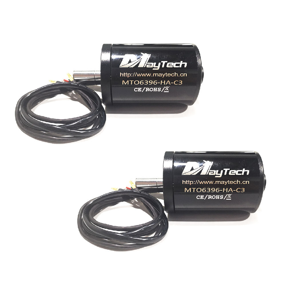 In Stock Maytech 6396 190KV 170KV Motor with Big Ball Bearing for Fighting Robots AGV Car Go Kart
