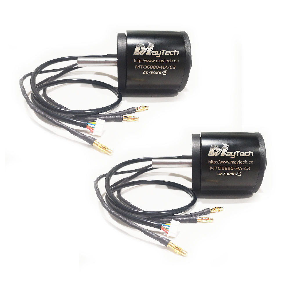 In Stock Maytech 6880 170KV 190KV BLDC Motor for Fighting Robots Eletric Mountainboard AGV Car