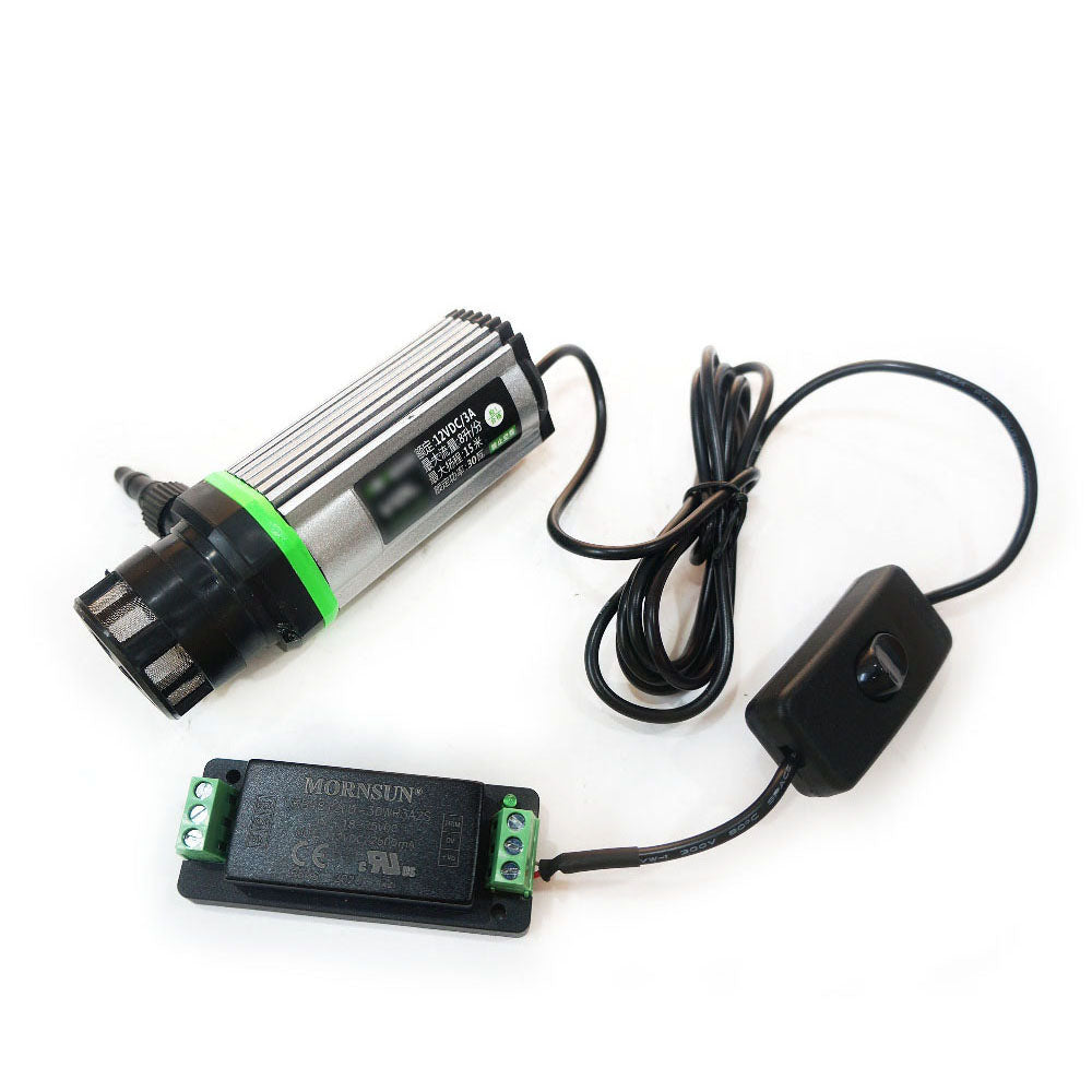 MAYRC Efoil Kit 300A 6-18S 32BIT ESC 120KV 65162 70182 9.1KW Motor with Propeller and 30W Water pump 2.5A Voltage Regulator