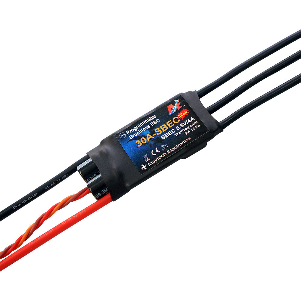 MAYRC 30A 2-4S 5.5V/4A SBEC Falcon Pro 32bit Firmware Brushless ESC for RC Jet Toy RC Airplane Tools Parts