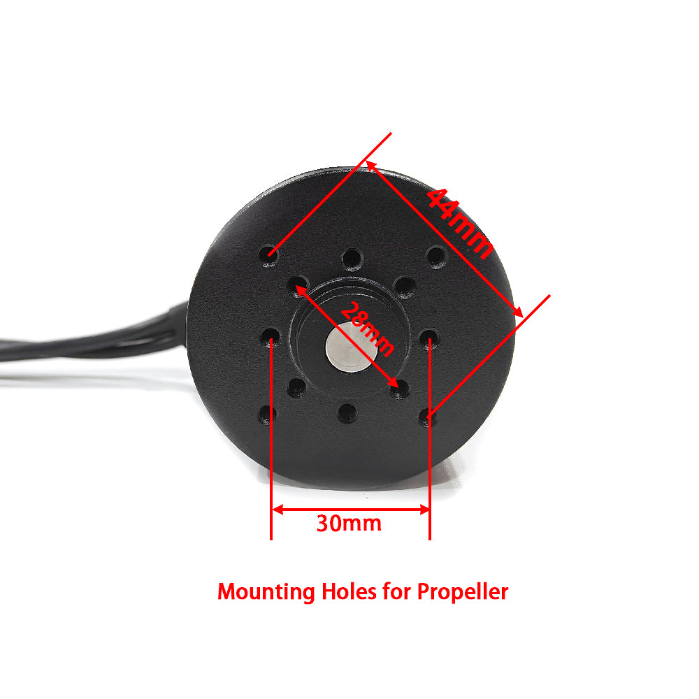 MAYRC 6374 80KV Outrunner Water-Proof Brushless Motor with stainless ball bearing for Electric Sportboats RC Boat Surfjet Foil Surfing Efoil Assist
