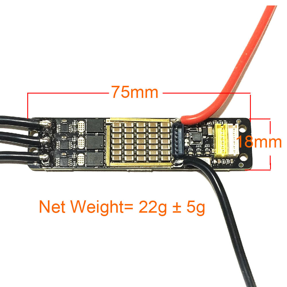 In Stock MTSPF6.0M Mini VESC 30A 42V V6 VESC Controller for Robot Arm