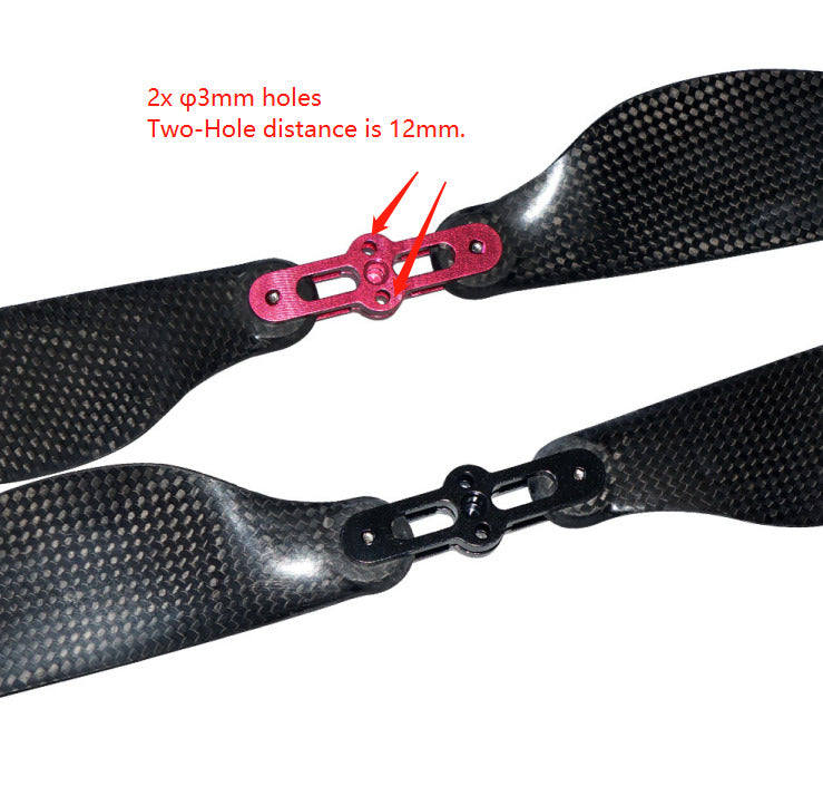Quiet 18'' x 5.9'' inch Carbon Fiber Composite Propeller Folding Blades for Agricultural Plant Protection Aerial Photography Drone