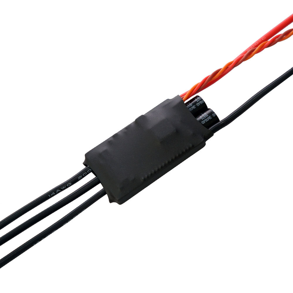 Maytech 50A 2-6S SBEC 5.5V/5A Brushless ESC MT50A-SBEC-FP32 with Falcon Pro 32bit Firmware for RC Fixed Wing Airplanes / Helicopter
