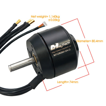 MAYRC 8085 160KV Sealved Cover Sensored Motor for Motorized Mountianboard  Longboard Wheeled Robot