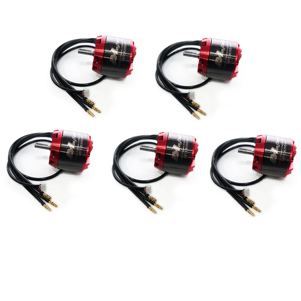 In Stock Unsealed 6355 BLDC Motor 8mm Shaft for Fighting Robots Electric Skateboard Go Kart