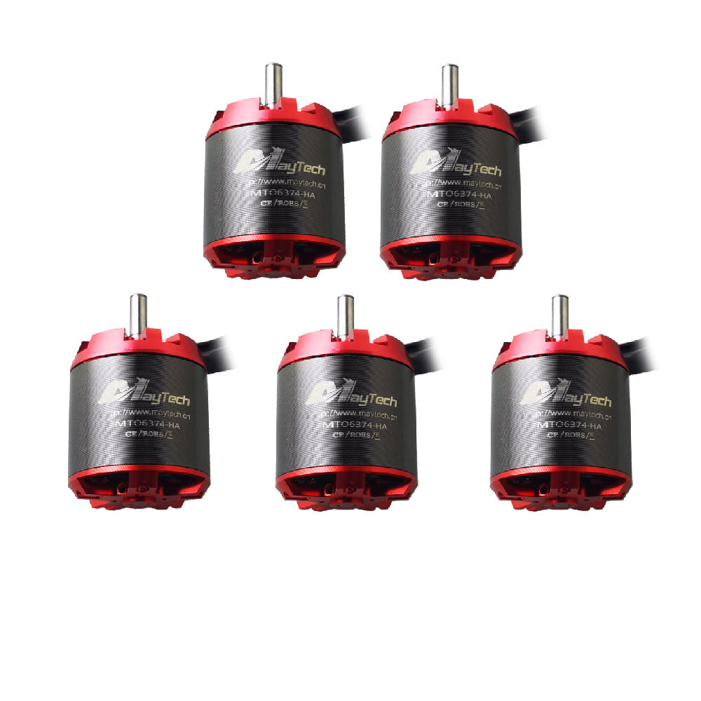 In Stock Unsealed 6374 BLDC Motor 8mm Shaft 90KV / 190KV for Electric Skateboard Fighting Robots