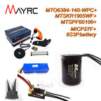 MAYRC Kit Brushless 6384 140KV Waterproof Motor 100A Speed Controller IP68 Remote Controller and Battery