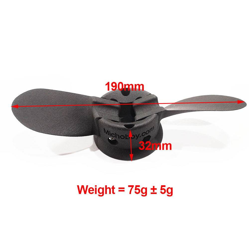 MAYRC Kit Brushless 6384 140KV Waterproof Motor 100A Speed Controller IP68 Remote Controller and Battery