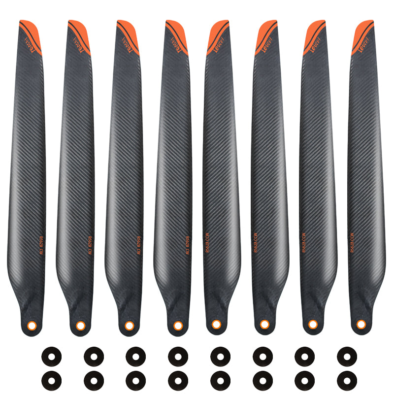 56'' x 28'' Inch 5628 Folding Propeller for DJI T60 Agricultural Drone CW CCW PMI Aviation Bubble + Carbon Fiber Composite Blades