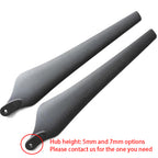 21'' x 7.0'' Inch 2170 Folding Propeller for DJI Agras MG1 / MG-18 / MG-1S / MG-1P Drone CW CCW Nylon Carbon Composite Blades with Paddle Clamp
