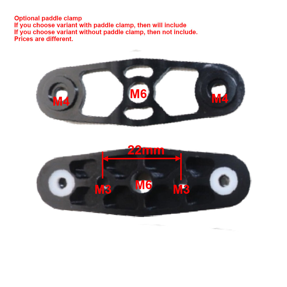 21'' x 10'' Inch 2110 Folding Propeller for DJI Matrice M300 M600 CW CCW Nylon Carbon Composite Blades with Paddle Clamp