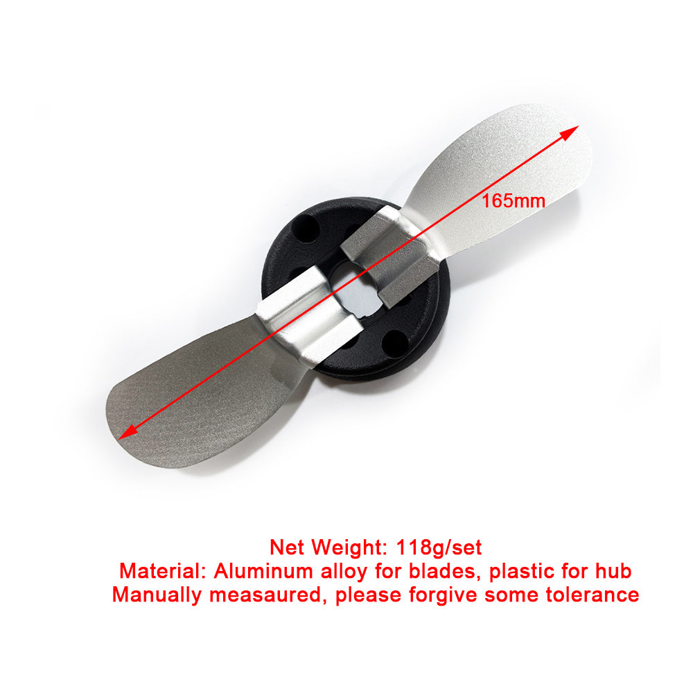 In Stock 2 Blades Folding Propeller for Maytech 6579 / 6374 WPC Motor for Foiling Assist Paddle Board DIY Efoil