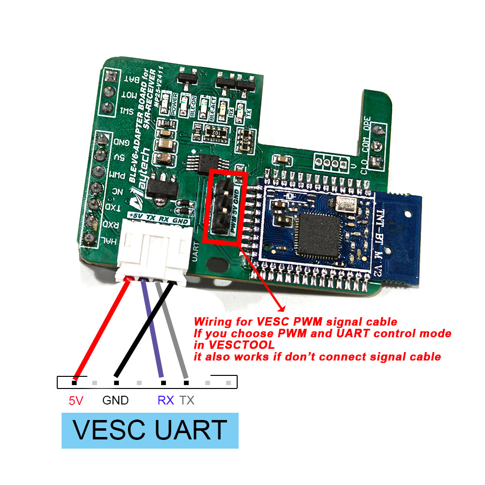 In Stock Bluetooth Module for V4/V6/V75_300 VESC Controller Automatically Communication